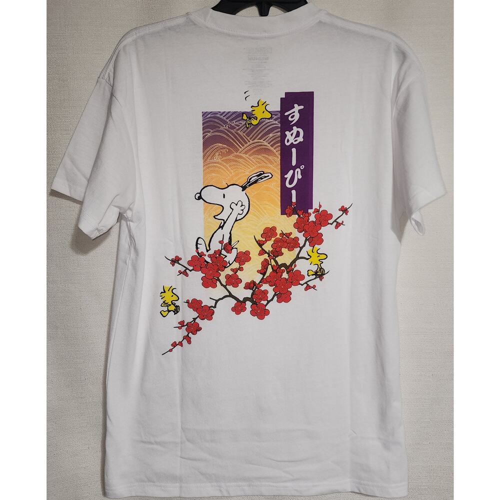 Snoopy and Woodstock men's medium shirt-First picture back of shirt